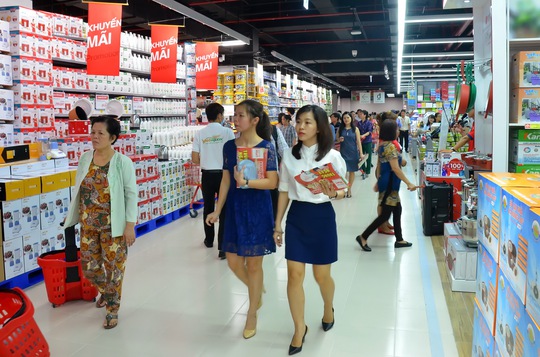 OTTE Mart Gò Vấp là trung tâm thương mại thứ 12 của Lotte tại Việt Nam. Ảnh: Tấn Thạnh