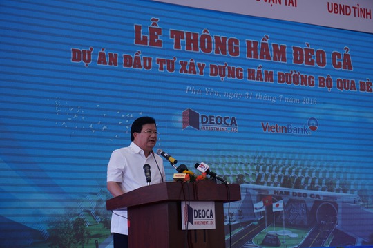 
Phó Thủ tướng Chính phủ Trịnh Đình Dũng phát biểu tại buổi lễ
