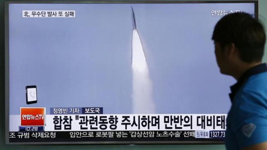 
Lần phóng tên lửa trước đây của Triều Tiên. Ảnh: Home.bt
