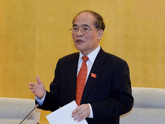 
Chủ tịch QH Nguyễn Sinh Hùng: Điều chỉnh nhân sự Nhà nước là nội dung hết sức quan trọng của kỳ họp thứ 11, QH khóa XIII
