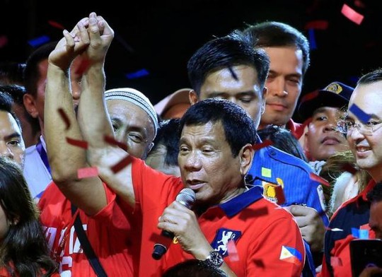 
Quốc hội Philippines hôm 30-6 chính thức công bố ông Duterte là người giành chiến thắng trong cuộc bầu cử tổng thống. Ảnh: Reuters
