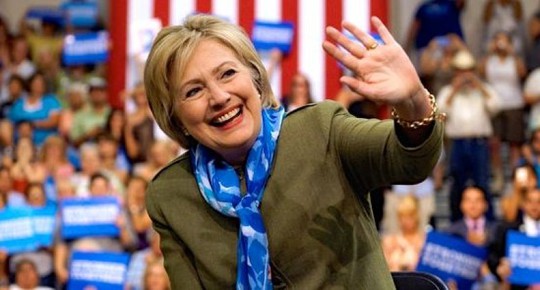 Bà Clinton hiện được 53% cử tri da trắng có học thức tại bang Virginia ủng hộ. Ảnh: REUTERS