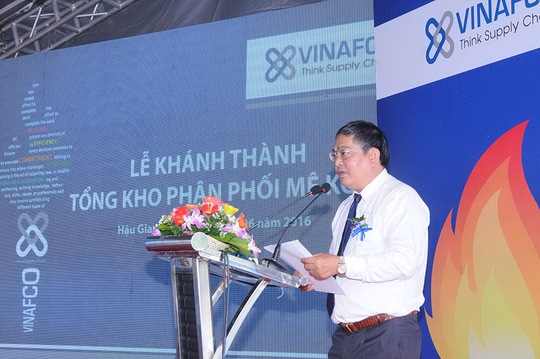 
Ông Nguyễn Văn Tuấn – Phó Chủ tịch Tỉnh Hậu Giang phát biểu tại Lễ Khai Trương
