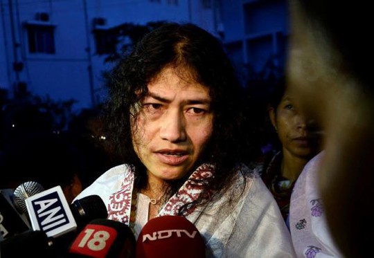 
Nhà hoạt động vì nhân quyền Irom Sharmila. Ảnh: Reuters
