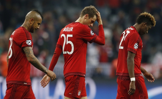 Bayern Munich thất vọng nhìn Atletico vào chung kết nhờ luật bàn thắng trên sân khách