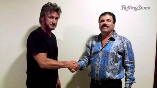 Sean Penn và trùm ma túy Joaquin Chapo Guzman