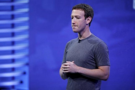 
Ông trùm Facebook Mark Zuckerberg. Ảnh: Reuters
