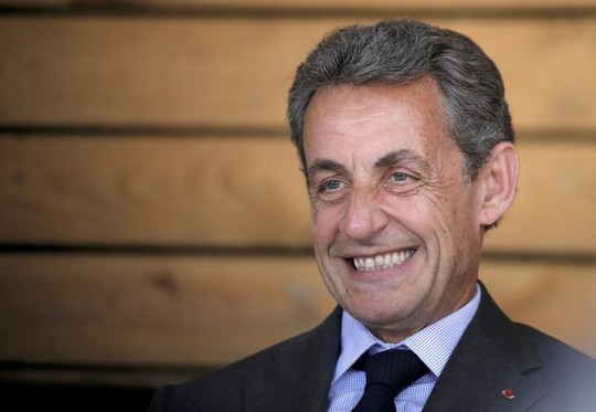 Ông Nicolas Sarkozy hôm 22-8 tuyên bố sẽ ra tranh cử tổng thống Pháp vào năm sau. Ảnh: Reuters