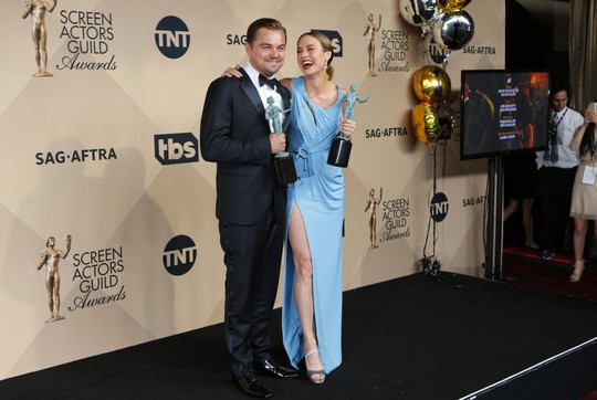 Leonardo và Brie Larson