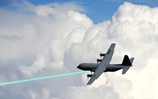 Vũ khí laser sẽ sớm được tích hợp trên máy bay chiến đấu Mỹ Ảnh: DARPA