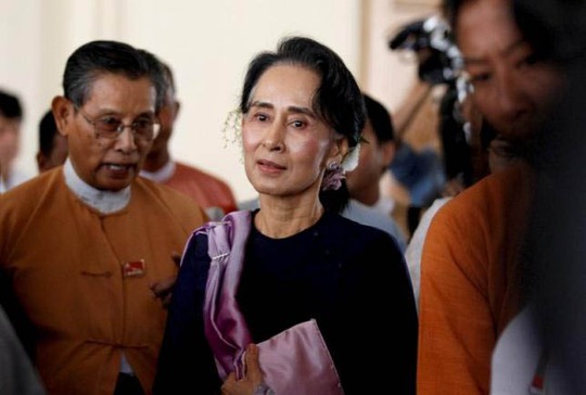 Bà Aung San Suu Kyi Ảnh: Reuters