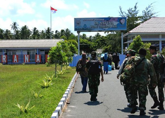Indonesia sẽ tăng gấp đôi số binh sĩ đóng tại quần đảo Natuna trong năm nayẢnh: Nikkei