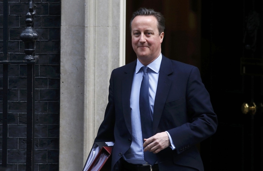 Thủ tướng David Cameron đang ra sức vận động giữ nước Anh ở lại EU Ảnh: REUTERS