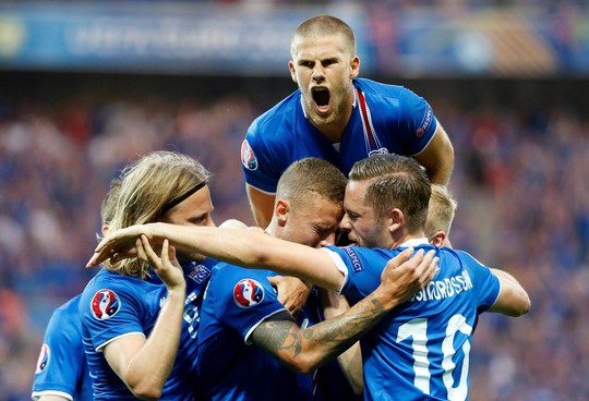 Iceland đang là hiện tượng thú vị nhất của VCK Euro 2016Ảnh: REUTERS