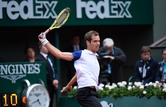 Gasquet đang thể hiện phong độ rất tốt tại Roland Garros năm nay Ảnh: REUTERS