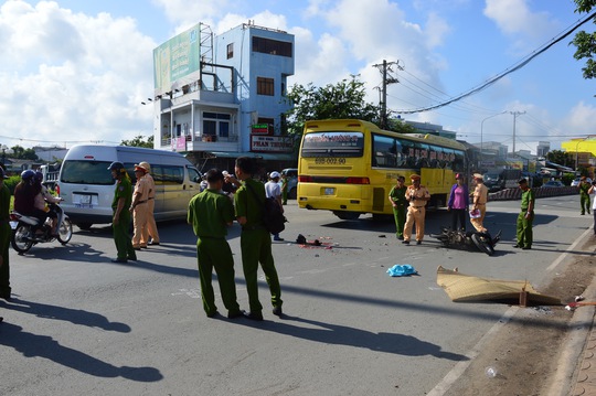 Hiện trường vụ tai nạn