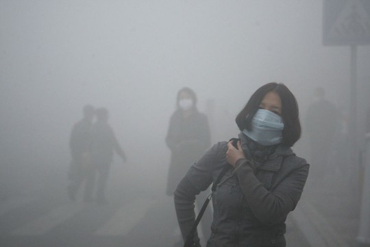 Số trường hợp ung thư phổi đang tăng ở Trung Quốc giữa lúc tình trạng ô nhiễm không khí ngày một nghiêm trọngẢnh: Kyodo