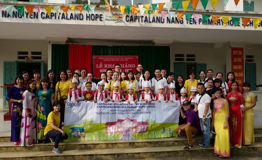 
Trường tiểu học Năng Yên CapitaLand Hope tại tỉnh Phú Thọ
