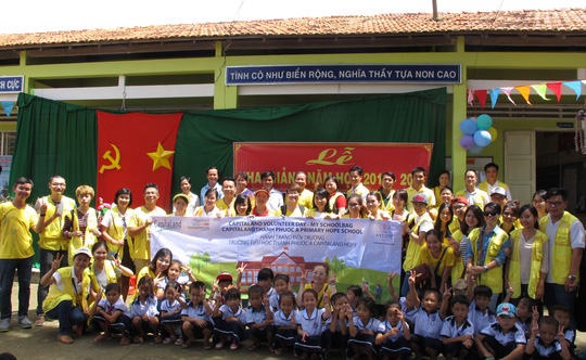 
Trường tiểu học Thạnh Phước A CapitaLand Hope tại tỉnh Long An
