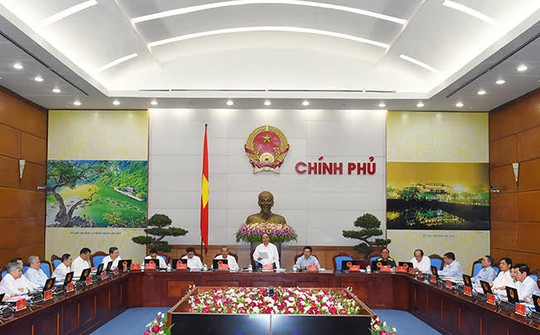 
Chính phủ họp phiên thường kỳ tháng 5-2016 - Ảnh: Đức Hiếu
