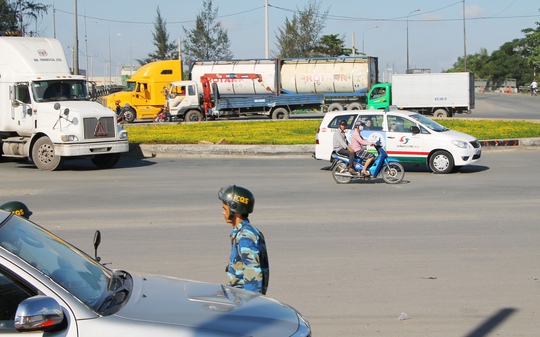 
Vòng xoay Mỹ Thủy nằm trên trục giao thông quan trọng của TP
