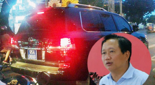 Ông Trịnh Xuân Thanh thời làm Phó Chủ tịch UBND tỉnh Hậu Giang đã lắp biển xanh vào xe sang tư nhân gây bức xúc trong dư luận