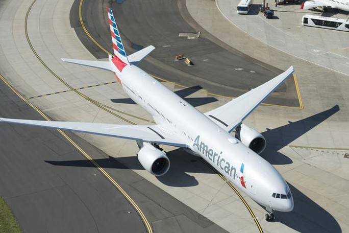 Một máy bay của hãng hàng không American Airlines. Ảnh: REX Shutterstock