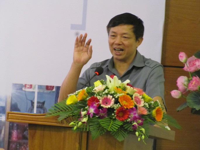 Cục trưởng Nguyễn Xuân Lập phát biểu tại hội thảo