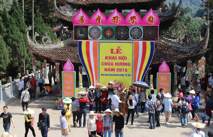 Huyện Mỹ Đức, TP Hà Nội nổi tiếng với lễ hội chùa HươngẢnh: Tuấn Vinh