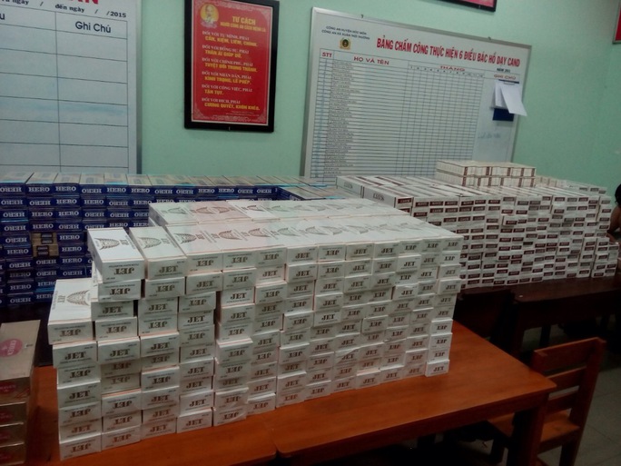 Tang vật bị thu giữ Tang vật bị thu giữ