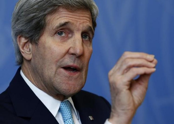 Ngoại trưởng Kerry cho hay đề xuất nhằm ngăn chặn khả năng đối đầu giữa Nga- Mỹ ở Syria. Ảnh: Reuters
