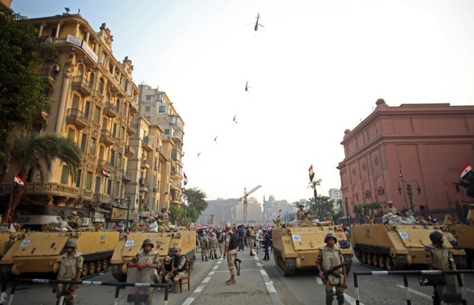 Ngân sách quốc phòng là bí mật quốc gia của Ai Cập Ảnh: AP