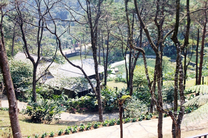 Công trình Le Mont Bavi Resort & Spa - resort do Công ty TNHH Phát triển công nghệ (CFTD) làm chủ đầu tư tọa lạc ở độ cao 600 m giữa vườn Quốc gia Ba Vì (Hà Nội)