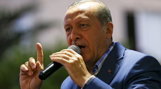 Tổng thống Erdogan. Ảnh: Reuters
