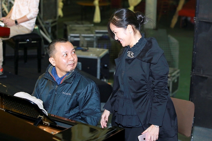 Hồng Nhung và nhạc sĩ Lưu Hà An