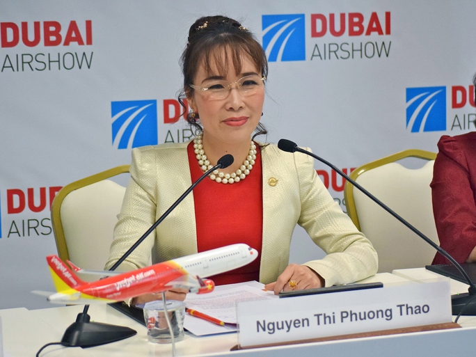 Bà Nguyễn Thị Phương Thảo, CEO của hãng hàng không tư nhân Vietjet