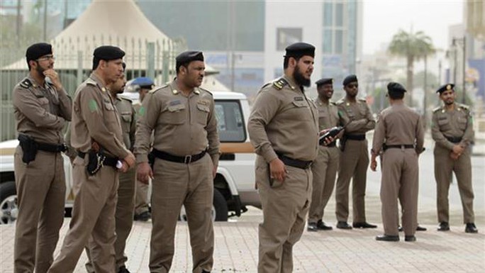Lực lượng an ninh Ả Rập Saudi đã bắt giữ 33 kẻ tình nghi khủng bố. Ảnh: Press TV