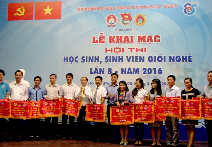 Khai mạc hội thi học sinh, sinh viên giỏi nghề