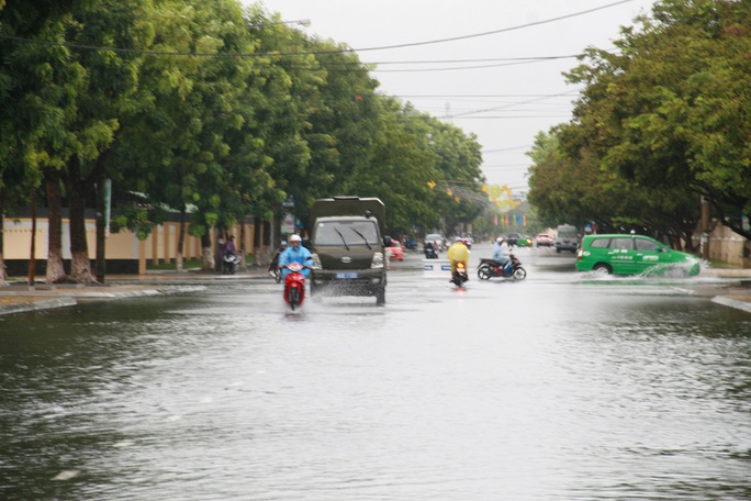 TP Tam Kỳ có lượng mưa lớn nhất miền Trung trong ngày 12-9