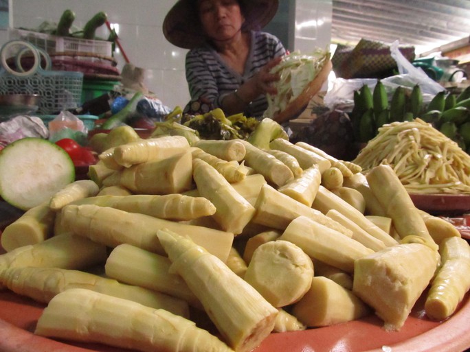 Cảnh báo măng nhuộm màu bán ở chợ Đà Nẵng