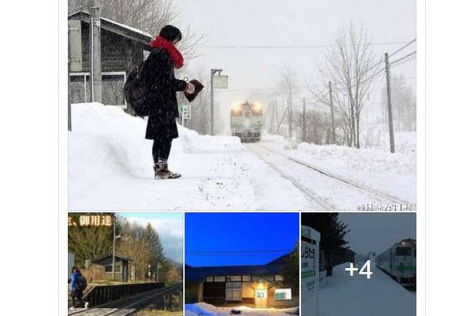 Trang Facebook của CCTV đăng tải câu chuyện về nhà ga Nhật Bản với sự tán thưởng nồng nghiệt của cư dân mạng. Ảnh: CCTVNEWS/FACEBOOK