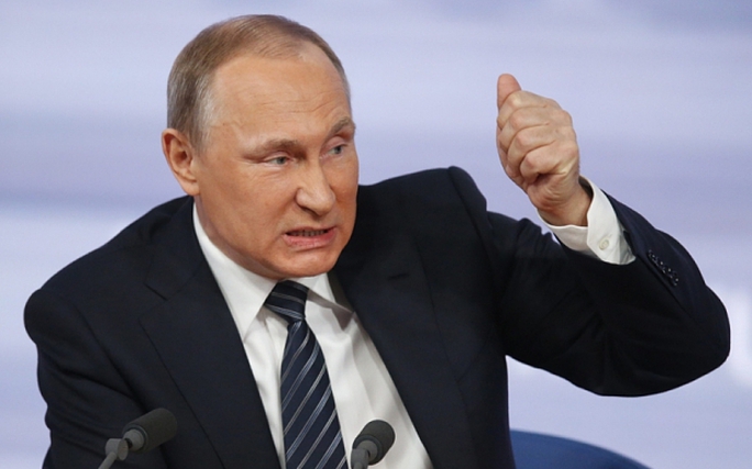 
Tổng thống Nga Vladimir Putin Ảnh: EPA
