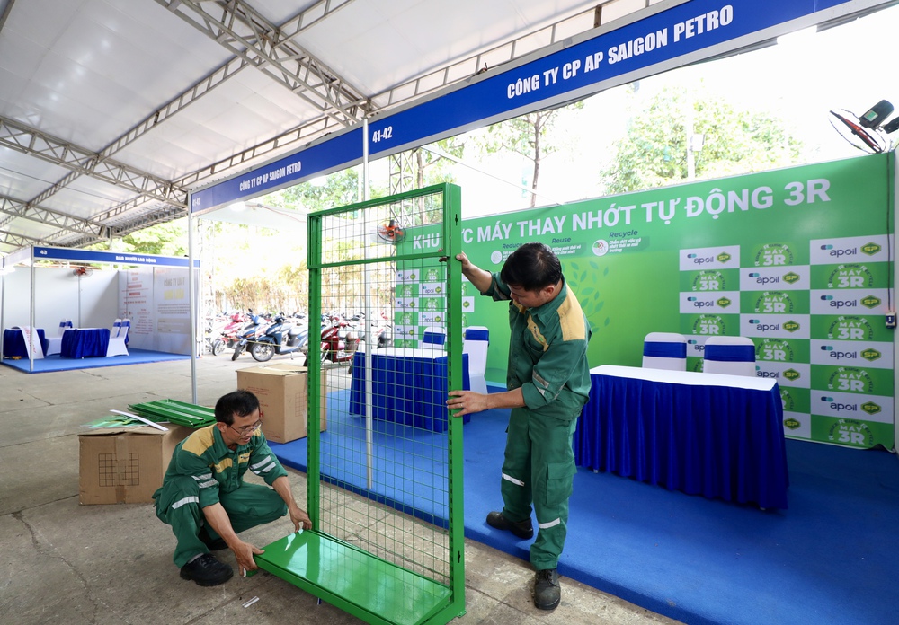 Không khí rộn ràng trước ngày khai mạc Job Link 2025 - Ảnh 9.