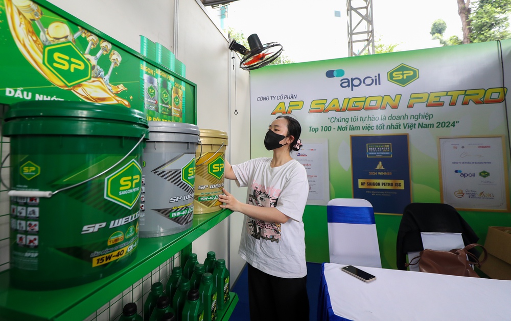 Không khí rộn ràng trước ngày khai mạc Job Link 2025 - Ảnh 10.