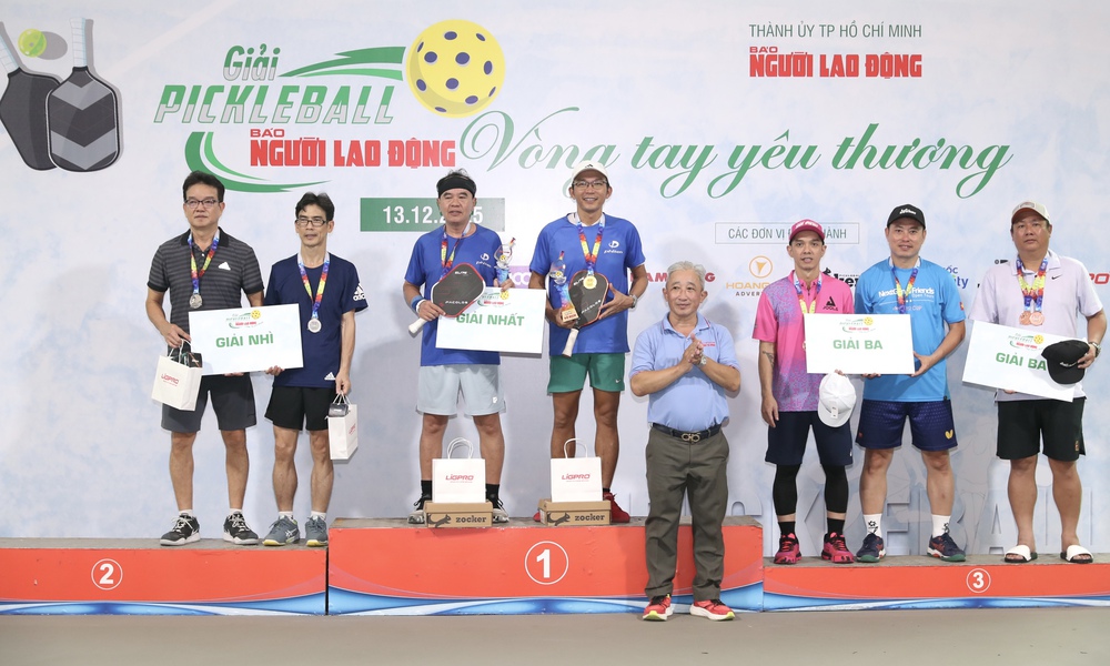 Những khoảnh khắc đẹp tại giải Pickleball "Vòng tay yêu thương" Báo Người Lao Động 2025 - Ảnh 21.