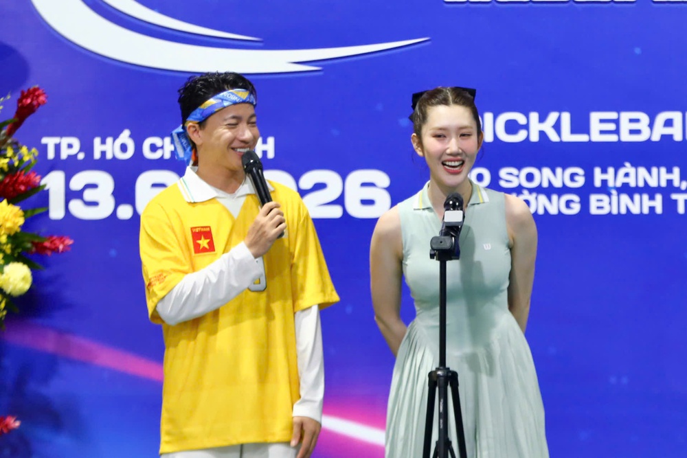 GIẢI PICKLEBALL BÁO NGƯỜI LAO ĐỘNG NĂM 2026: Sắc màu khai mạc - Ảnh 8.