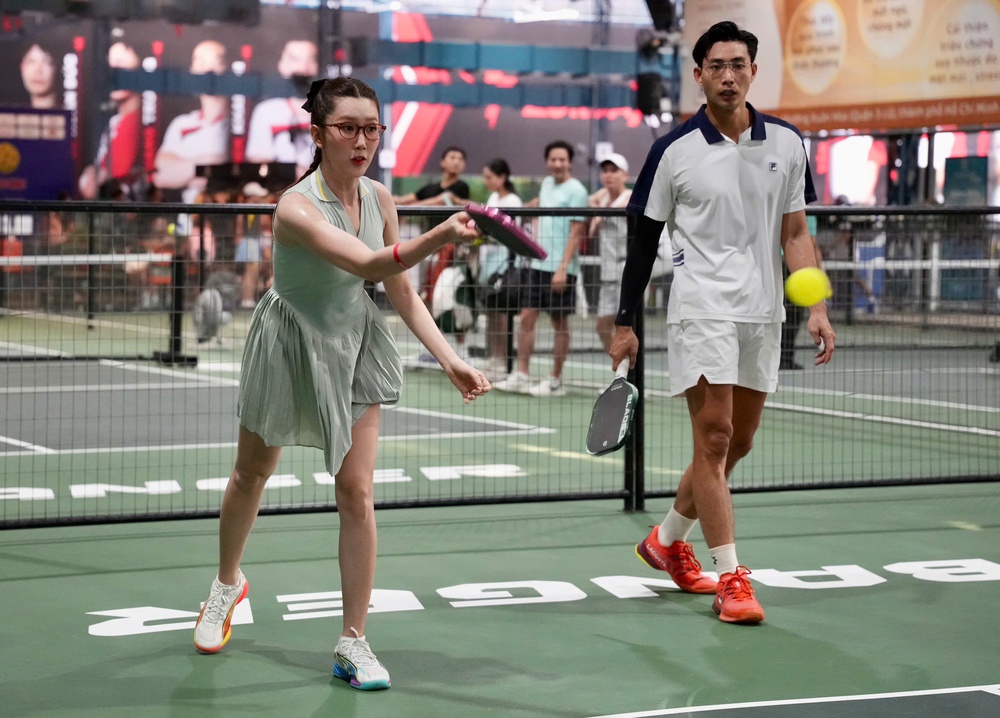 GIẢI PICKLEBALL BÁO NGƯỜI LAO ĐỘNG NĂM 2026: Sắc màu khai mạc - Ảnh 31.