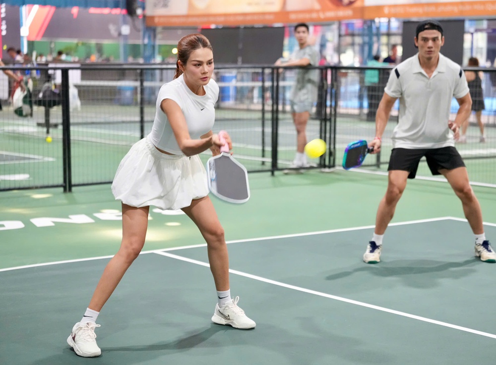GIẢI PICKLEBALL BÁO NGƯỜI LAO ĐỘNG NĂM 2026: Sắc màu khai mạc - Ảnh 43.