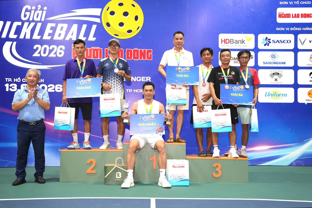 Giải pickleball báo Người Lao Động năm 2026: Khép lại một ngày hội thể thao giàu cảm xúc - Ảnh 83.