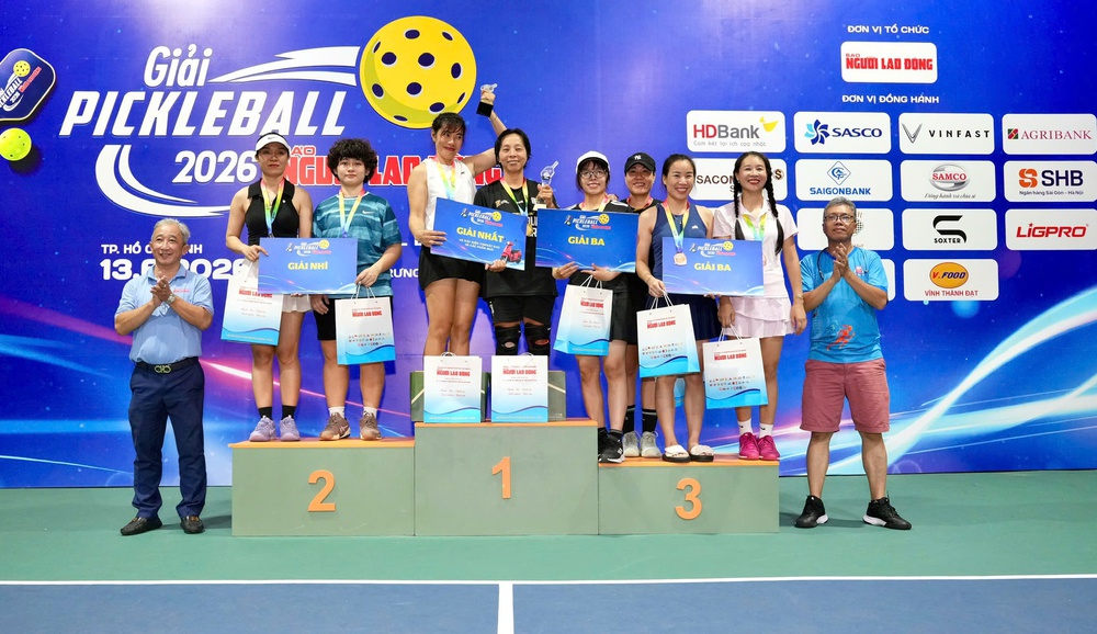 Giải pickleball báo Người Lao Động năm 2026: Khép lại một ngày hội thể thao giàu cảm xúc - Ảnh 86.